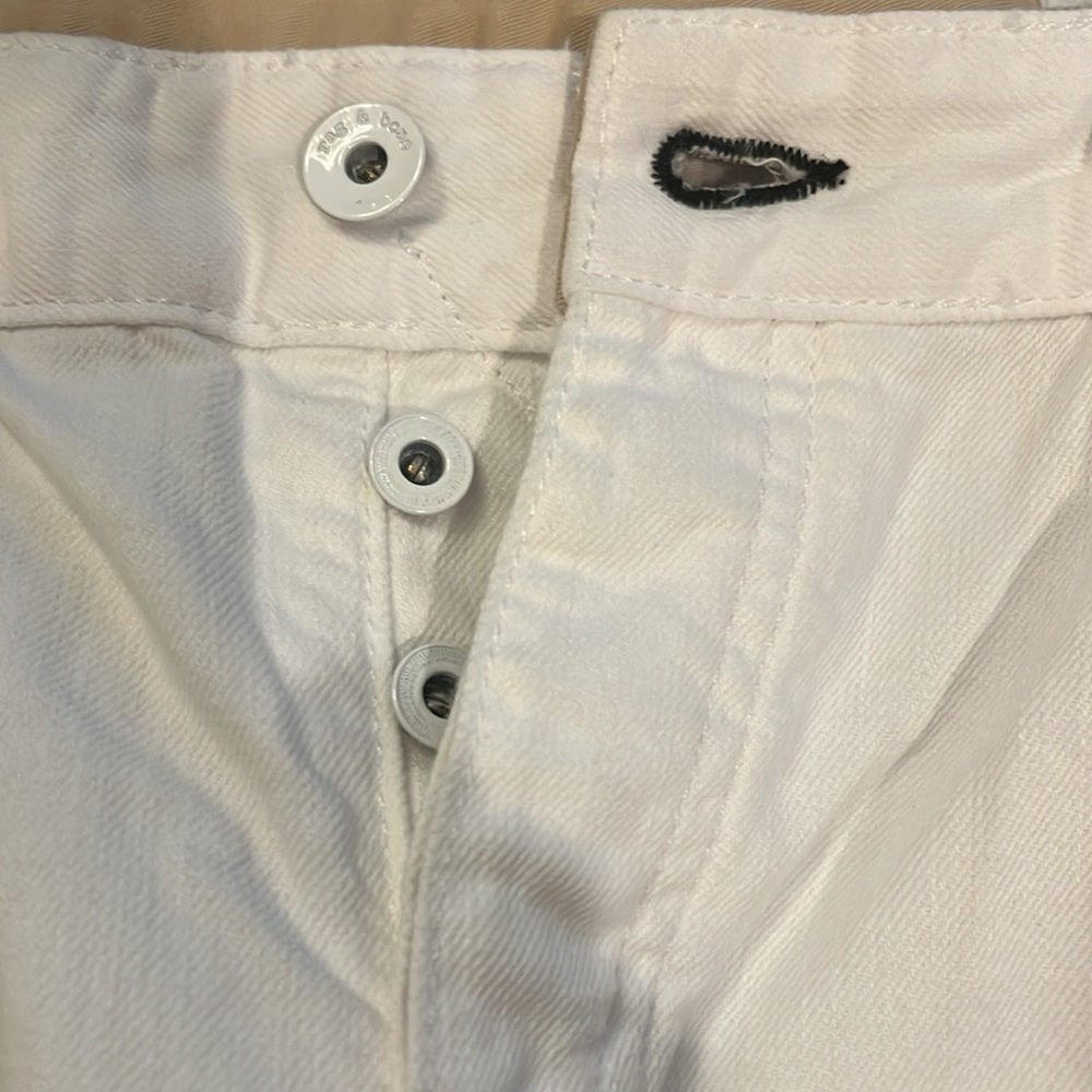 Rag and Bone White Piper Low Rise Straight Jeans NWT - Picture 8 of 10